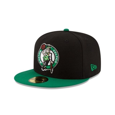 Boston Celtics Gorra | New Era NBA 2tone 59fifty Fitted Cap Mexico - Negros